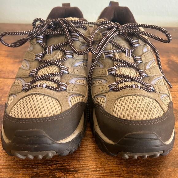 Merrell Moab 2 Vent Hiking Shoes Dusty Olive Women's 8 Vibram Select Dry - Picture 3 of 11